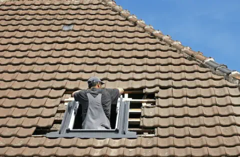 Pose de velux à Riaillé